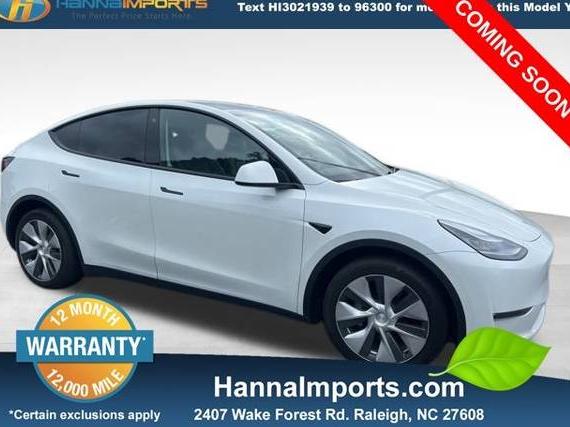 TESLA MODEL Y 2020 5YJYGDEE1LF024887 image
